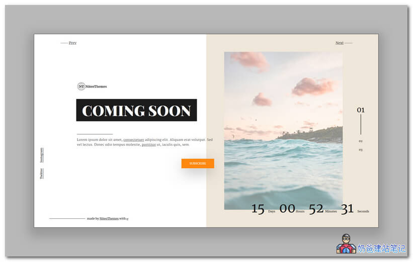 CMP – Coming Soon & Maintenance Plugin by NiteoThemes