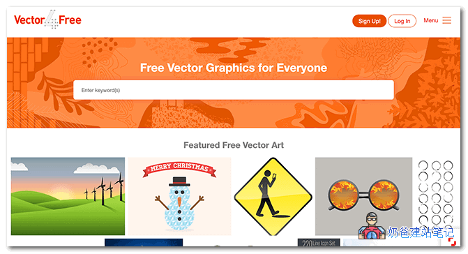 vector4free免费素材下载网站
