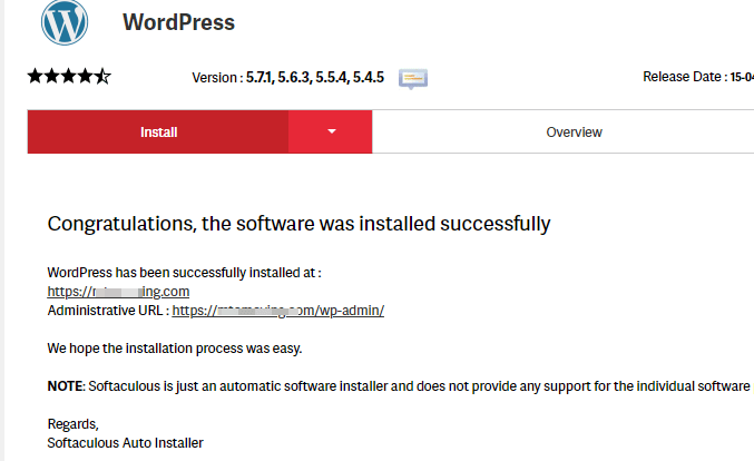 InMotion Hosting安装wordpress