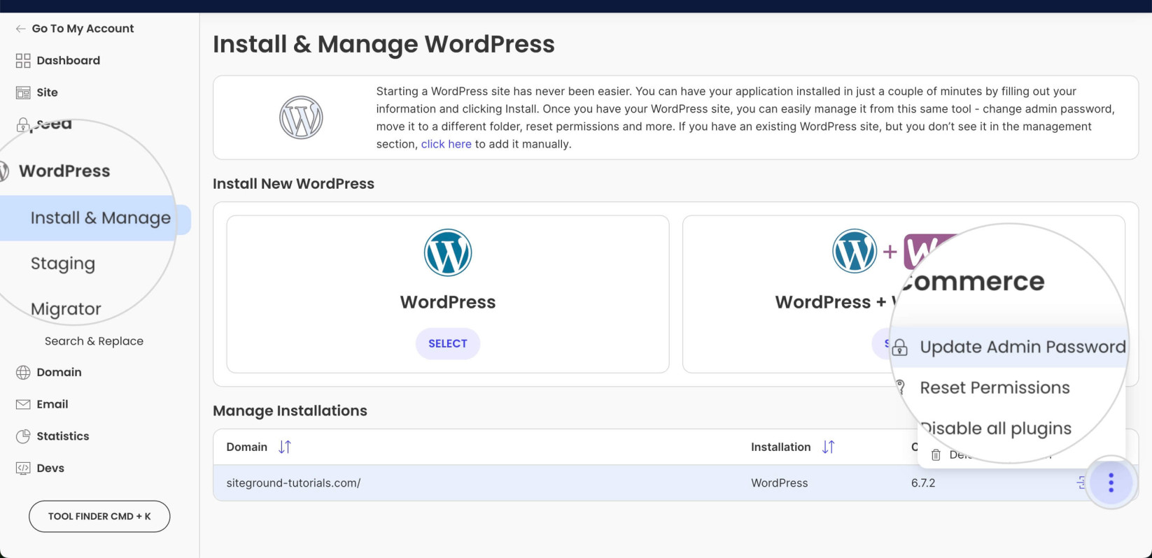 Change wordpress admin password 1646x798